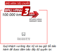 Chính sách bảo hành